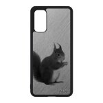 Coque pour samsung galaxy s20 en silicone ecureuil bumper animal case telephone etui tpu gris animaux ...