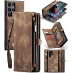 Coque samsung galaxy s22, antichoc fentes carte portefeuille housse etui samsung s22 5g, magnetique 2 ...