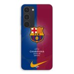 Coque pour samsung galaxy s23 barcelone fc real madrid champions league maniacase