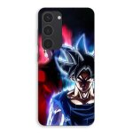 Coque pour samsung galaxy s23 dragon ball z super front noir maniacase