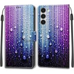 Coque samsung galaxy s23 plus, etui samsung galaxy s23 plus, etui housse en cuir flip case fonction support ...