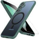 Coque pour samsung galaxy s23 fe 5g, compatible avec magsafe avec verre tremp�, [protection militaire] ...