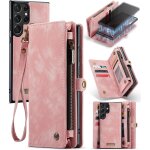 Coque samsung galaxy s23 ultra, antichoc fentes carte magnetique detachable 2 en 1 portefeuille housse ...