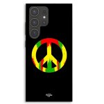 Coque pour samsung galaxy s23 ultra peace and love color� maniacase