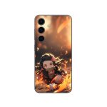 Coque samsung galaxy s24 plus demon slayer nezuko 3d art anime manga copie