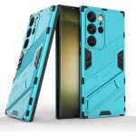 Coque samsung galaxy s24 ultra - bumper pc + tpu antichoc grade militaire (mil - std) avec support magntique ...