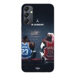 Coque pour samsung galaxy s25 fe young jordan vs old jordan be legendary basket maniacase