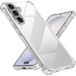 Coque pour samsung galaxy s26, silicone antichoc anti - rayures transparent slim coins renforc�s - e. ...