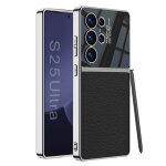Coque pour samsung galaxy s26 ultra, gentleman en cuir, support wireless charging, etui housse t�l�phone ...