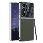 Coque pour samsung galaxy s26 ultra, gentleman en cuir, support wireless charging, etui housse t�l�phone ...