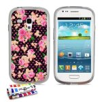 Coque samsung galaxy s3 mini romantique silicone gris souple (tpu)
