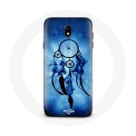 Coque pour samsung galaxy s4 attrape r�ve bleu