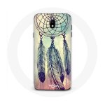 Coque pour samsung galaxy s4 attrape r�ve color� marron