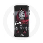 Coque pour samsung galaxy s4 la casa de papel bella ciao logo