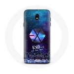 Coque pour samsung galaxy s4 exo groupe k - pop logo we are one