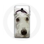 Coque pour samsung galaxy s4 l�vrier greyhound race de chiens