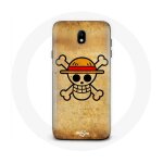 Coque pour samsung galaxy s4 one piece manga tete de mort