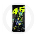 Coque pour samsung galaxy s4 valentino rossi motogp 46 pilote de vitesse