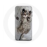 Coque pour samsung galaxy s5 chaton bengal dormir