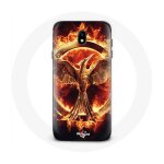 Coque pour samsung galaxy s5 hunger games film logo