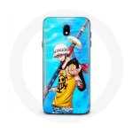 Coque pour samsung galaxy s5 one piece manga trafalgar law ep�e