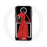 Coque pour samsung galaxy s5 squid game logo symboles triangle carre cercle fond noir