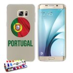 Coque samsung galaxy s6 edge ballon portugal silicone transparent souple (tpu)