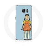 Coque pour samsung galaxy s6 edge squid game la poup�e g�ante de jeu