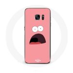 Coque pour samsung galaxy s7 edge patrick etoile bob l'�ponge rose