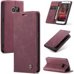 Coque pour samsung galaxy s7, portefeuille housse en cuir flip case, avec porte cartes, fonction de support, ...