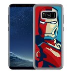 Coque pour samsung galaxy s8 plus iron man design affiche