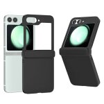 Coque pour samsung galaxy z flip 6 5g - housse etui rigide avant et arriere - noir Coque pour samsung galaxy z flip 6 5g - housse etui rigide avant et arriere - noir
