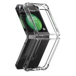 Coque pour samsung galaxy z flip 6 - antichoc protection silicone souple transparent phonillico�