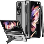 Coque pour samsung galaxy z fold 3 avec s pen, [porte stylet] [b�quille] [protection d'ecran avant hd] ...