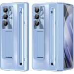 Coque pour coque samsung galaxy z fold 6 avec stylet + verre tremp� protection ecran + support, coque ...