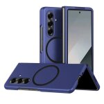 Coque pour samsung galaxy z fold 7, protection anti - rayures avec anneau magn�tique - bleu marine - ...