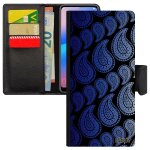 Coque samsung note 10 + plus cuir a rabat motif cachemire degrad case smartphone graphique telephone ...