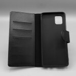 Coque samsung note 10 lite rabat portefeuille motif feuilles cover case a clapet nature noir plantes ...