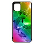 Coque samsung note 10 lite silicone dauphin ocean animaux smartphone animal mer portable design antichoc ...