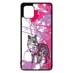 Coque pour samsung note 10 lite silicone renard ethnique goupil garcon fut� portable feuilles unique ...
