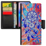 Coque samsung note 10 lite en simili cuir rabat portefeuille attrape reve color� de protection amerindien ...