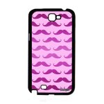 Coque samsung note 2 silicone moustache swag de protection rigide housse samsung galaxy note 2
