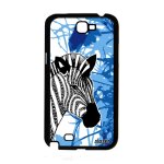 Coque pour samsung note 2 silicone zebre etui cheval swag ethnique kenya samsung galaxy note 2