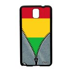 Coque pour samsung note 3 silicone drapeau mali malien foot jeans housse samsung galaxy note 3