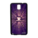 Coque samsung note 3 silicone signe balance tpu violet galaxie noir homme samsung galaxy note 3