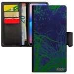 Coque samsung s10 + plus rabat silicone oc�an telephone dessin plong�e plantes marines nature etui fonds ...