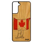 Coque samsung s21 bois silicone drapeau canada canadien mobile jo de protection housse football telephone ...