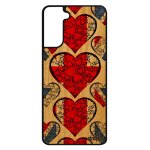 Coque pour samsung s21 + plus en bois silicone drapeau union jack angleterre anglais euro foot grande ...