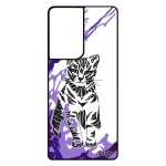 Coque samsung s21 ultra silicone chat azteque tribal femme fantaisie mignon petit chaton case arbre tigr ...