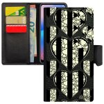 Coque samsung s23 rabat porte cartes drapeau bretagne breton dessin basket region gwenn ha du leather ...